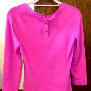Banana Republic pink long sleeve 💜